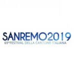 Logo Sanremo 2019, festival musicale italiano.