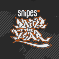 Logo Snipes Battle of the Year grafica graffiti