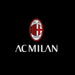 Logo AC Milan, squadra calcio italiana.