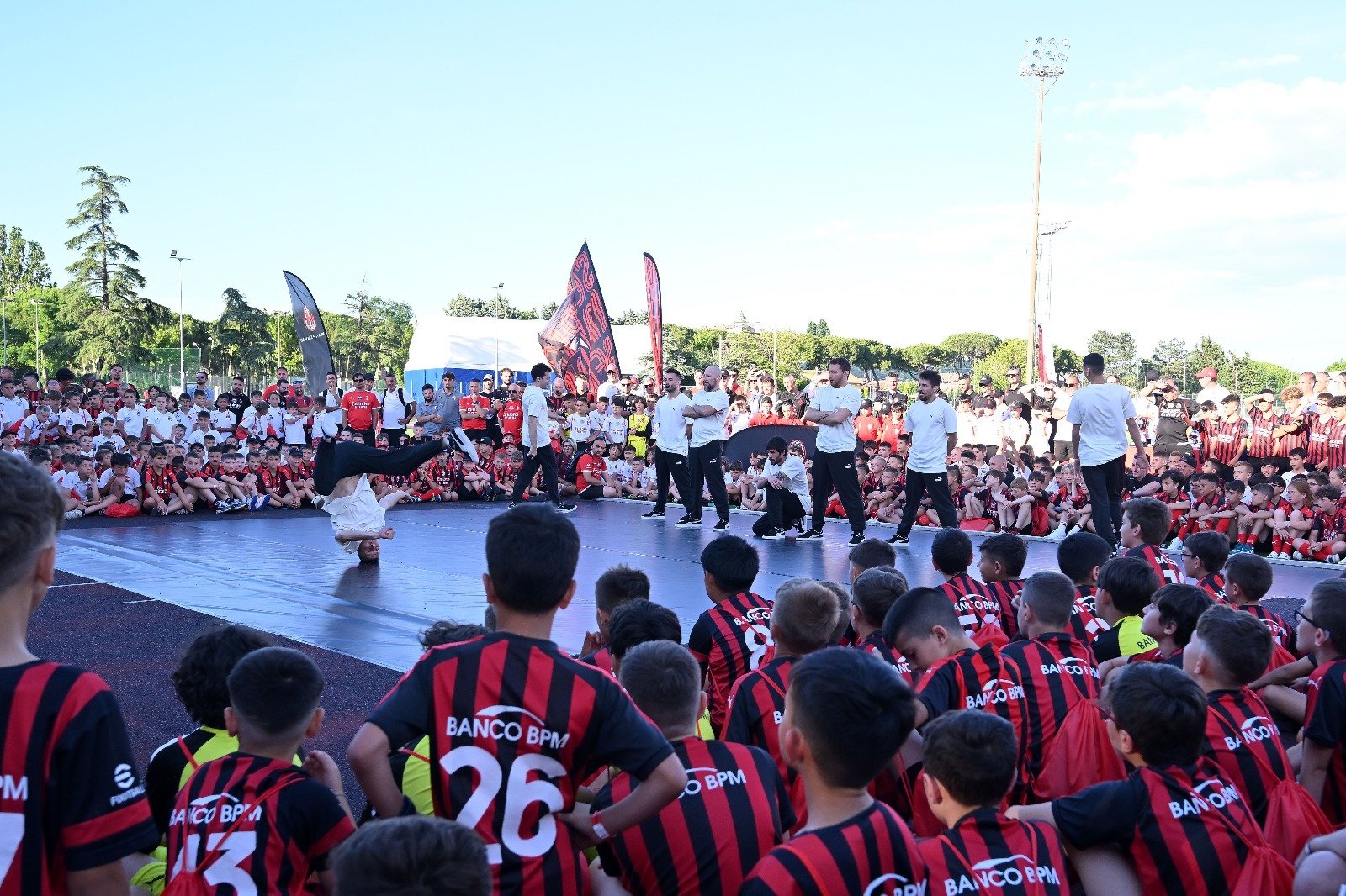 Show Breakdance Milano per cena aziendale